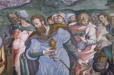De Aanbidding der Wijzen, Presbitery, 1578-82